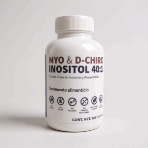 Myo-Inositol + D-Chiro-Inositol 40:1 120 Cápsulas (500mg)