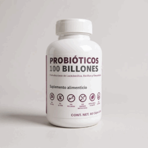 Probióticos 100 mil millones UFC