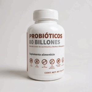 Probióticos 80 mil millones UFC