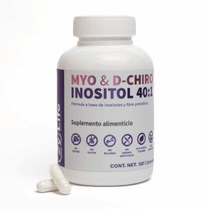 Myo-Inositol + D-Chiro-Inositol 40:1 120 Cápsulas (500mg)