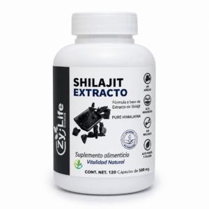 Shilajit Extracto 120 Cápsulas